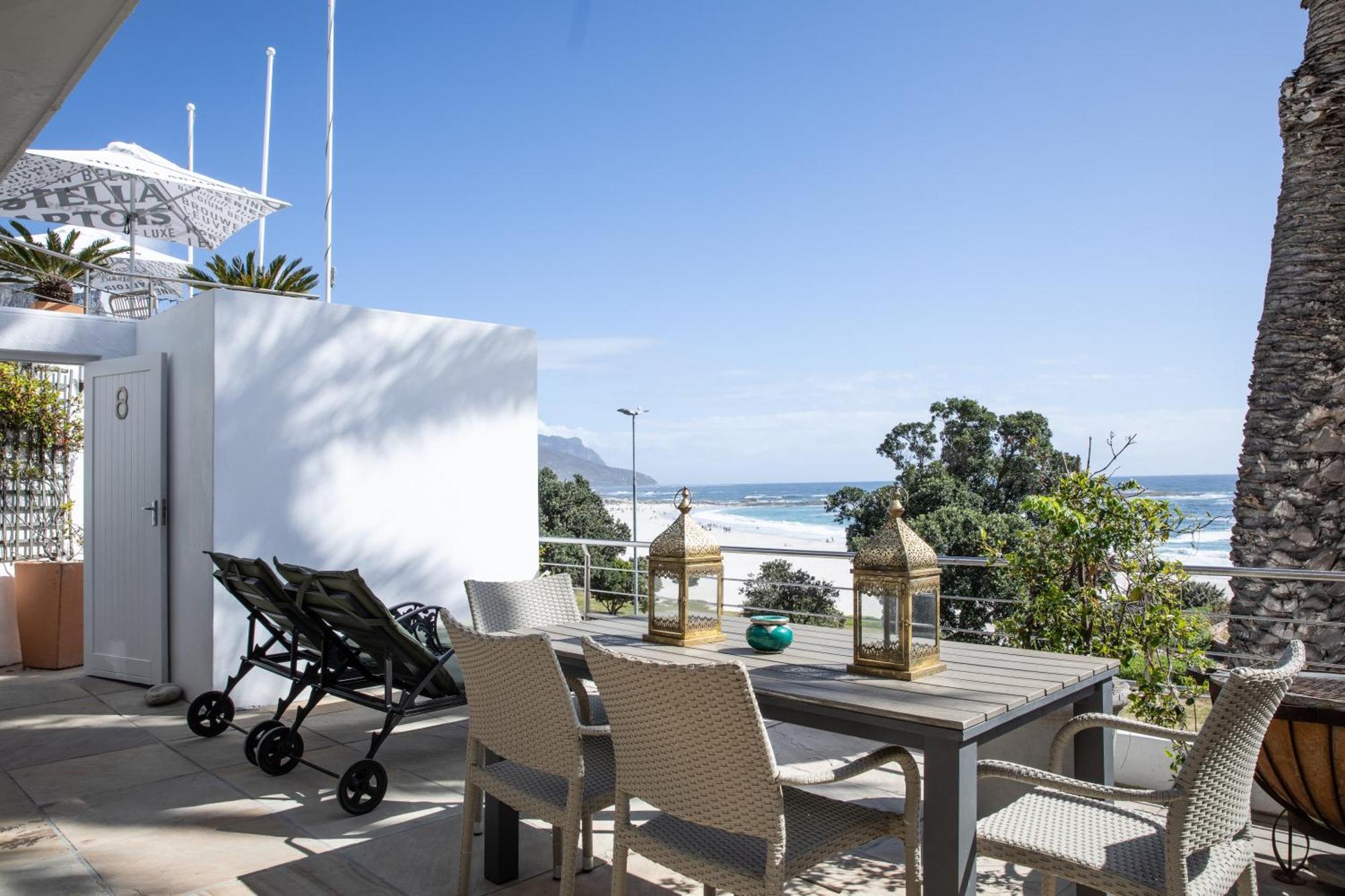 Sea Castle Hotel Camps Bay Cape Town Exterior photo